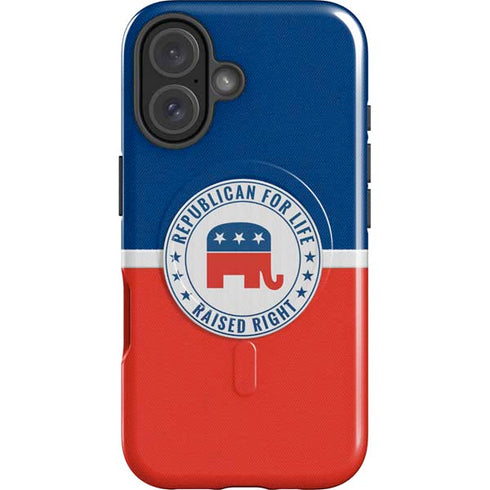 Republican For Life iPhone 16 Plus Magsafe Impact Case